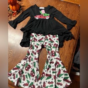 Two piece Christmas Outfit